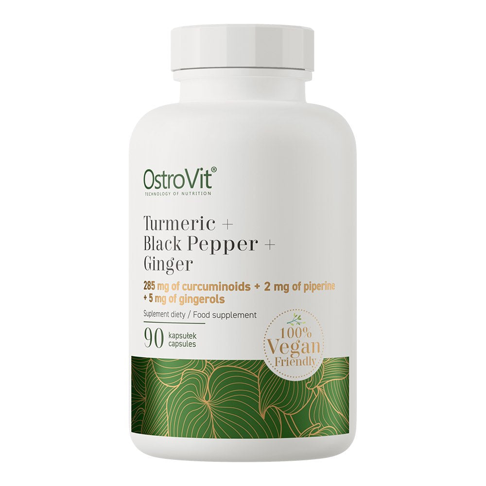 Ostrovit kurkumiin + must pipar + ingver VEGE 90 kapslit