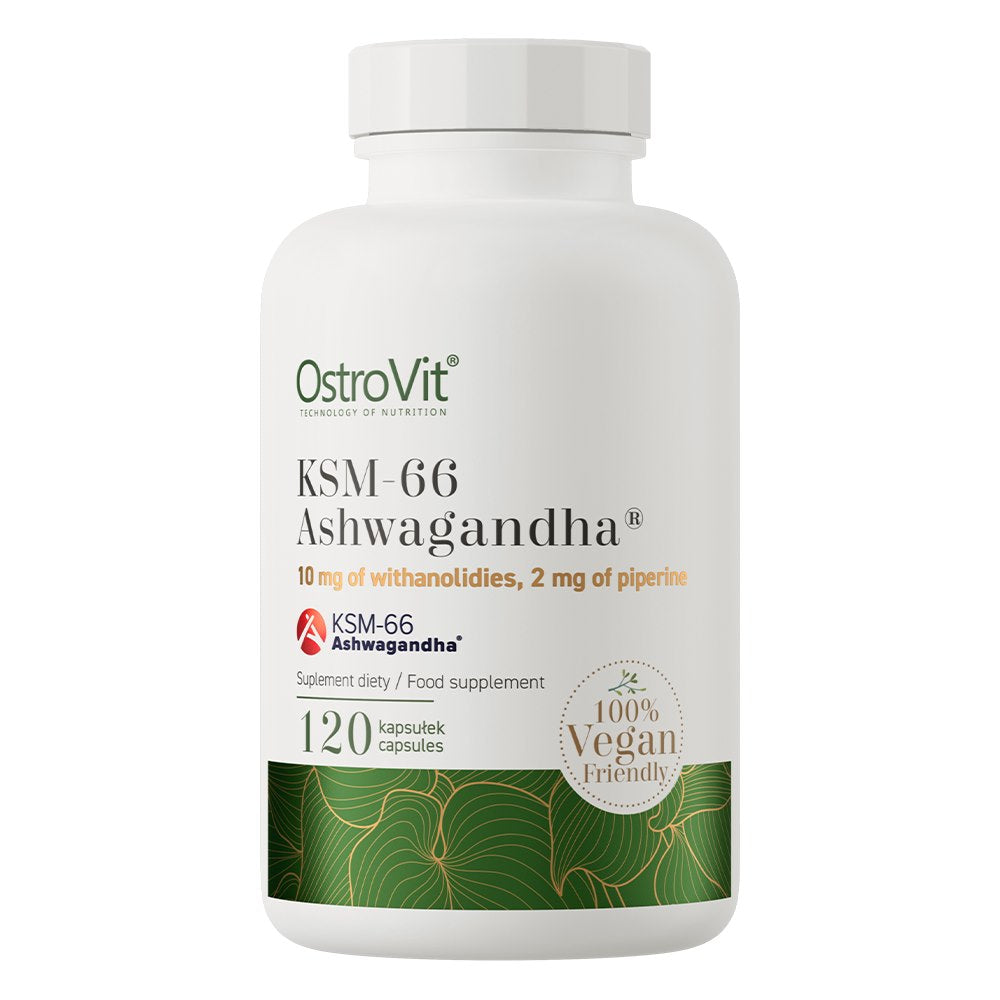 Ostrovit KSM-66 Ashwagandha VEGE 120 kapslit