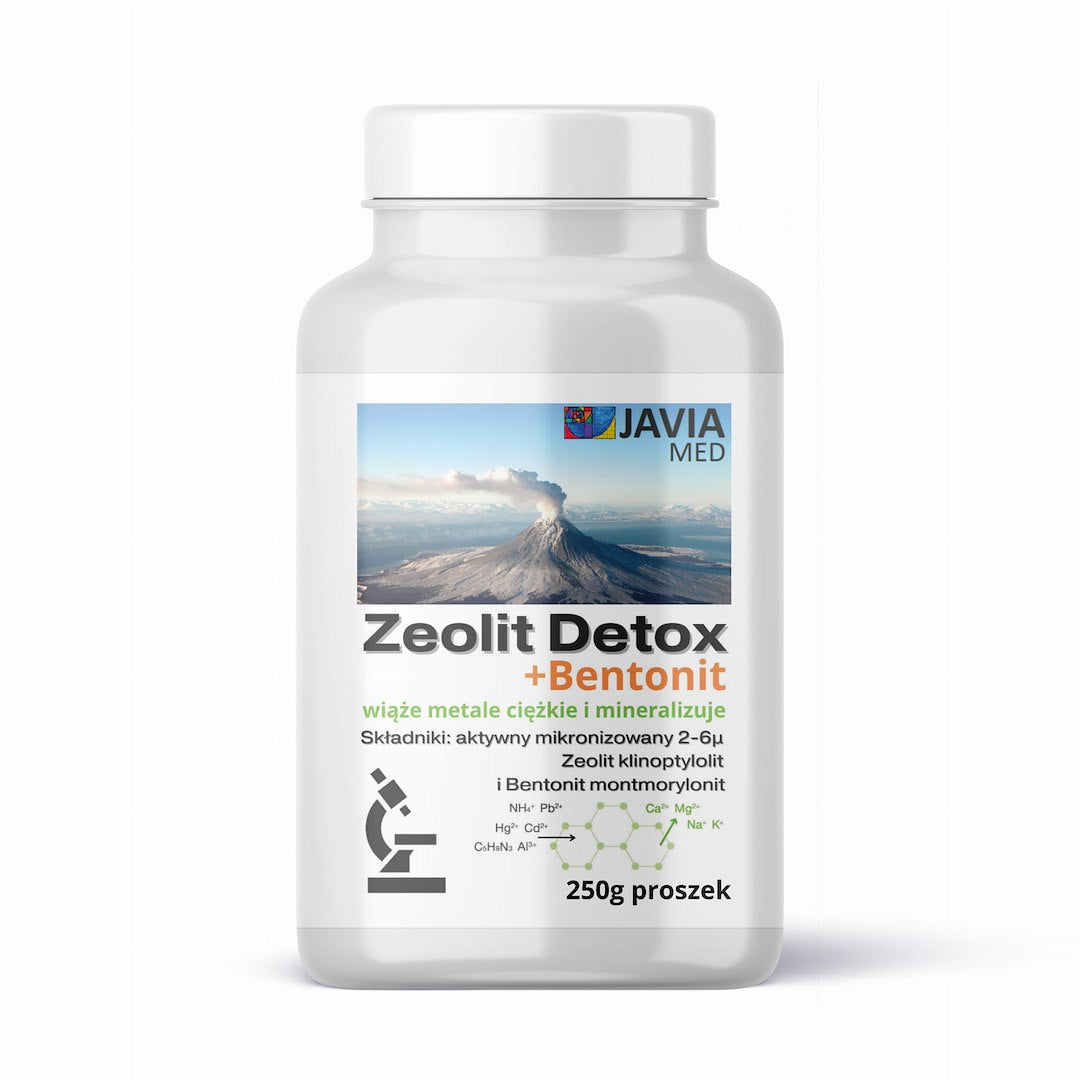 JAVIA Zeolite Detox + bentoniit 250 g