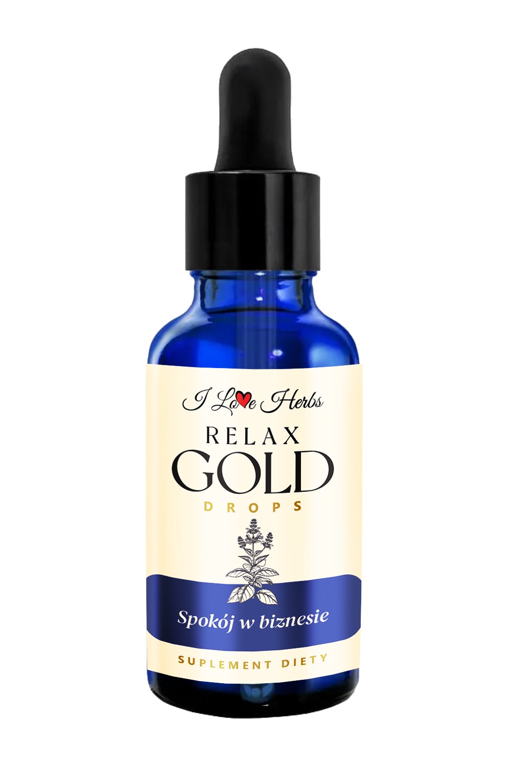 I Love Herbs - RELAX kuldsed tilgad RAHU ÄRILE 50 ml