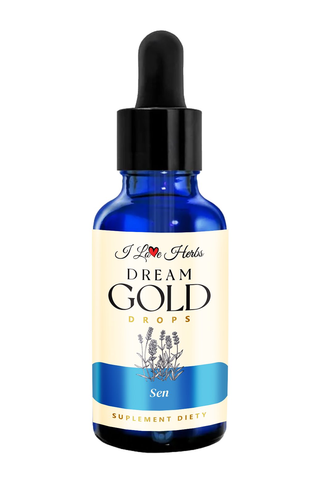 I LOVE HERRBS - DREAM Gold tilgad SEN 50 ml