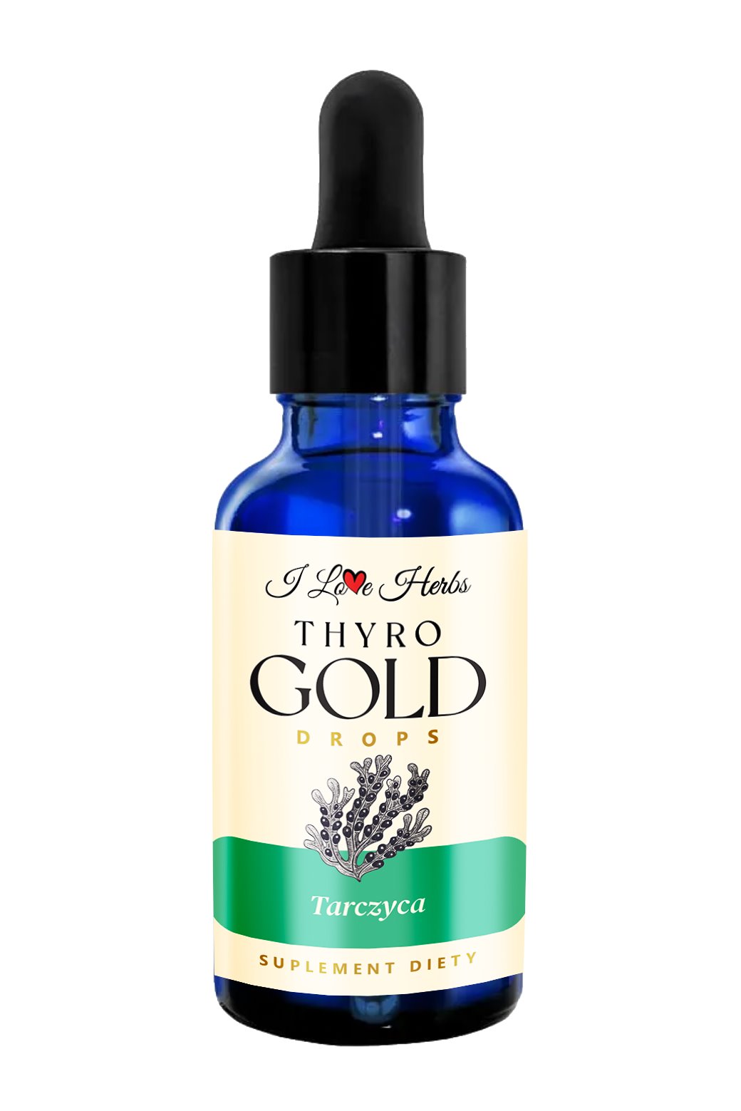 I Love Herbs - THYRO kuldsed tilgad kilpnäärmele 50 ml