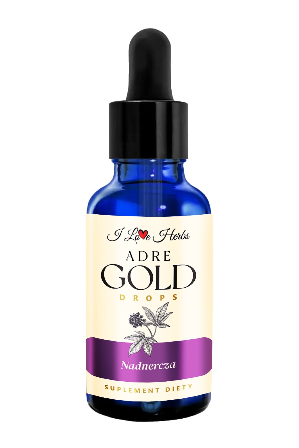 I Love Herbs - ADRE Gold Drops neerupealised 50 ml