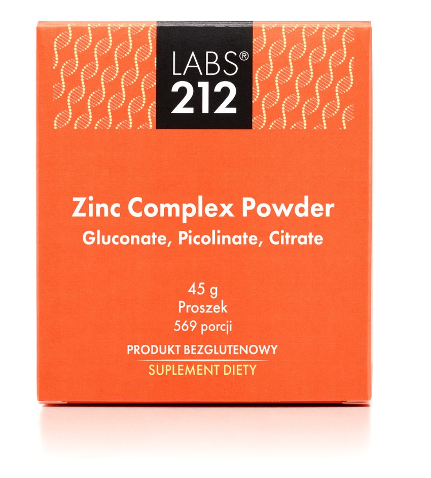 LABS212 tsinkkompleksi pulber – glükonaat, pikolinaat, tsitraat 45 g