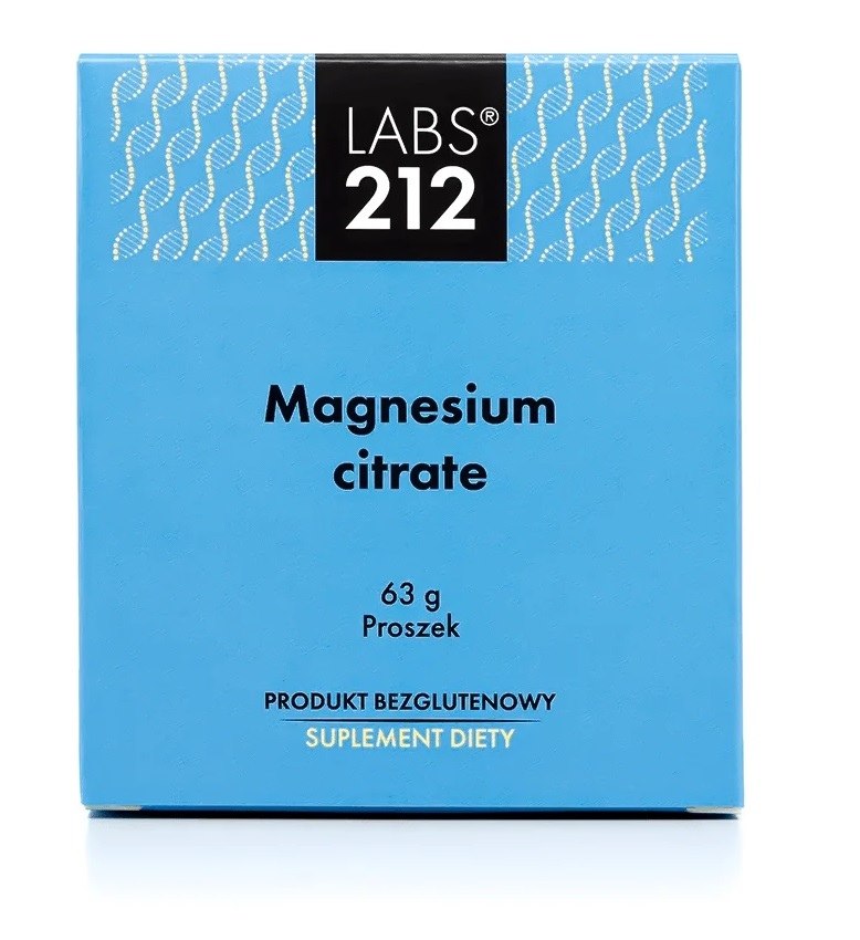 LABS212 Magneesiumtsitraat - Magneesiumtsitraat 63 g