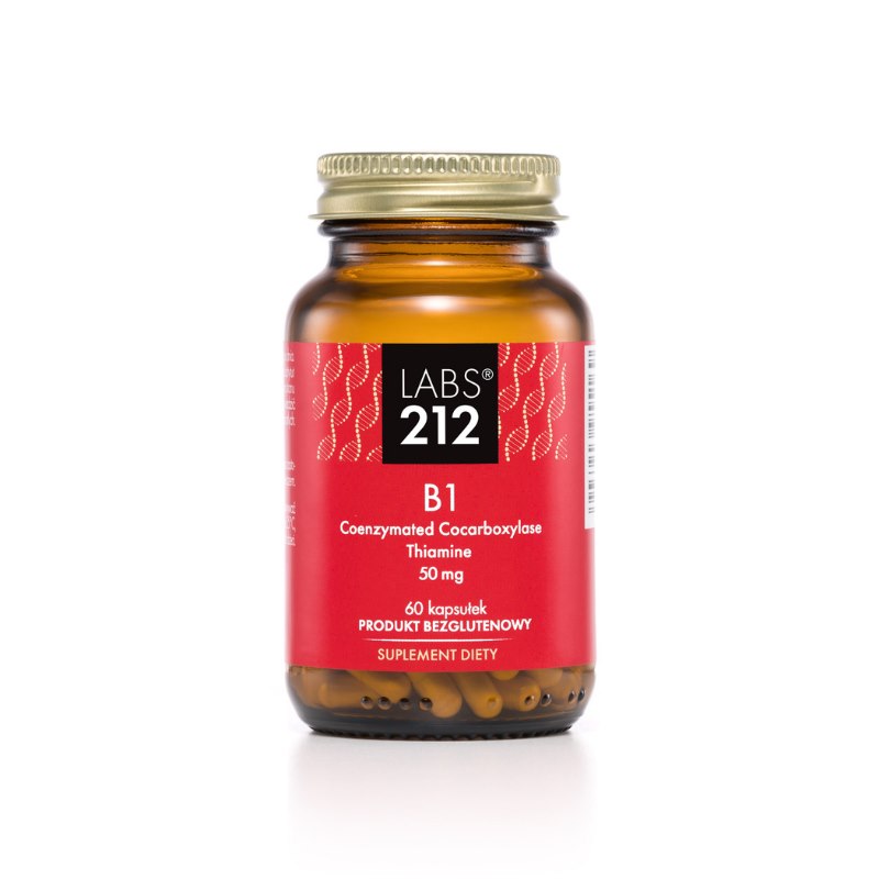 LABS212 B1-vitamiini koensüüm kokarboksülaas 60 kapslit