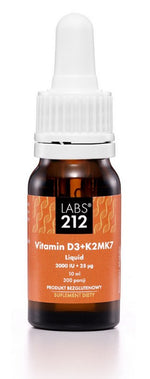 LABS212 D3 + K2MK7 vitamiini vedelik 10 ml