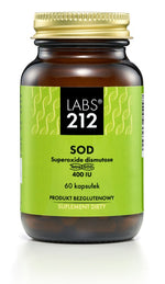 LABS212 SOD 400 TV – superoksiiddismutaas TetraSOD 60 kaps.