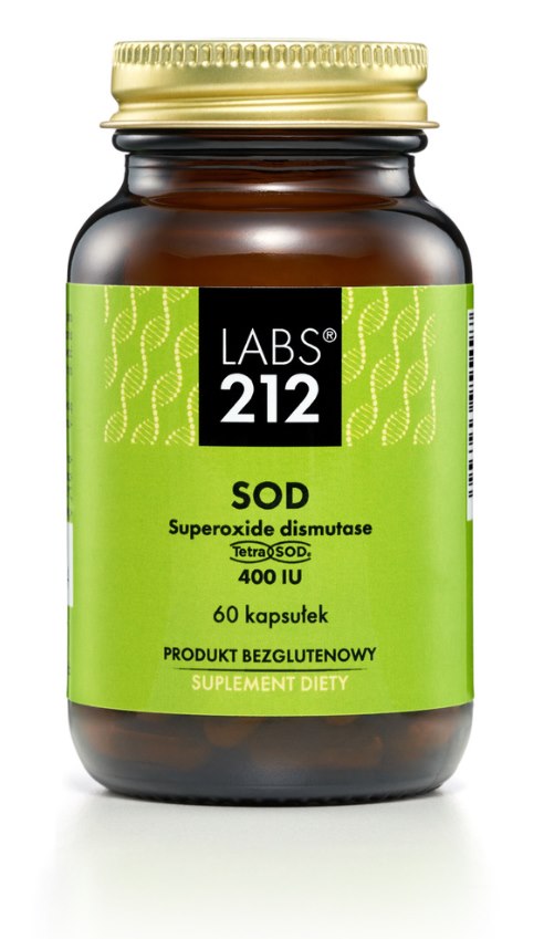 LABS212 SOD 400 TV – superoksiiddismutaas TetraSOD 60 kaps.