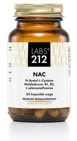 LABS212 NAC - N-atsetüül-L-tsüsteiin 300 mg 60 kapslit