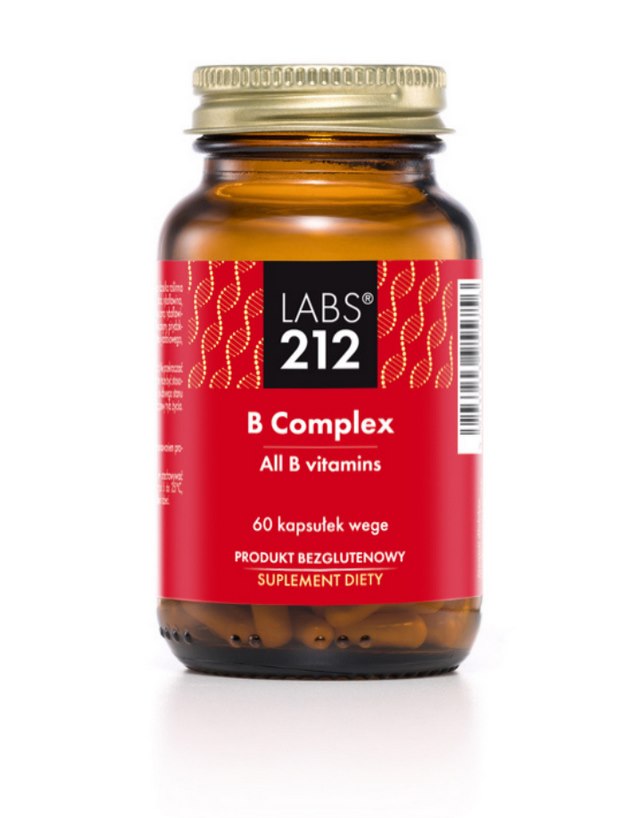 LABS212 B-vitamiinikompleks 60 kaps.