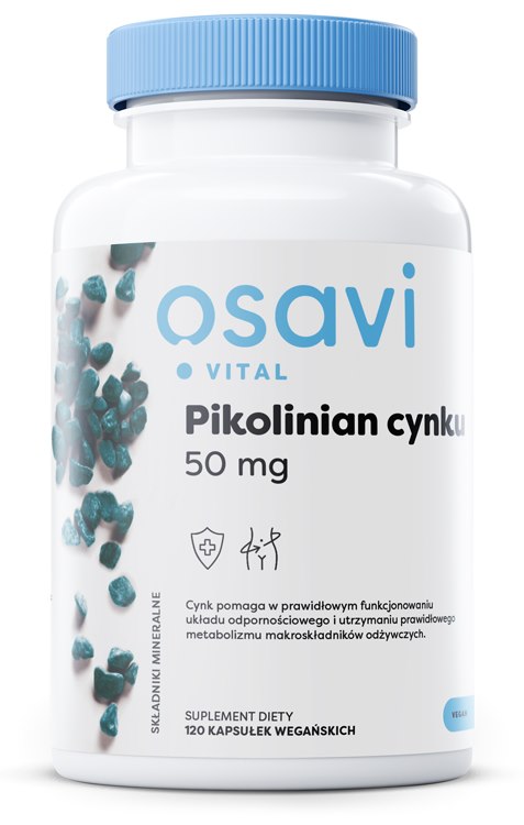 Osavi tsinkpikolinaat 50 mg 120 kapslit