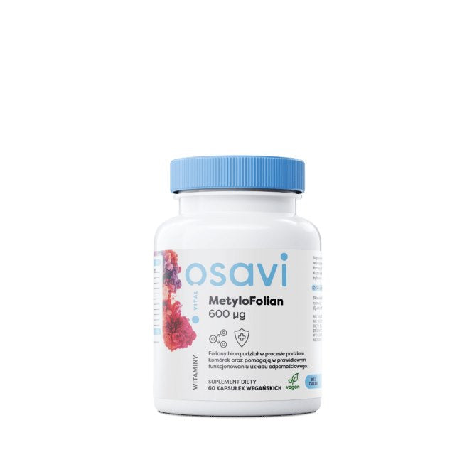 Osavi metüülfolaat 600 mcg 60 kapslit