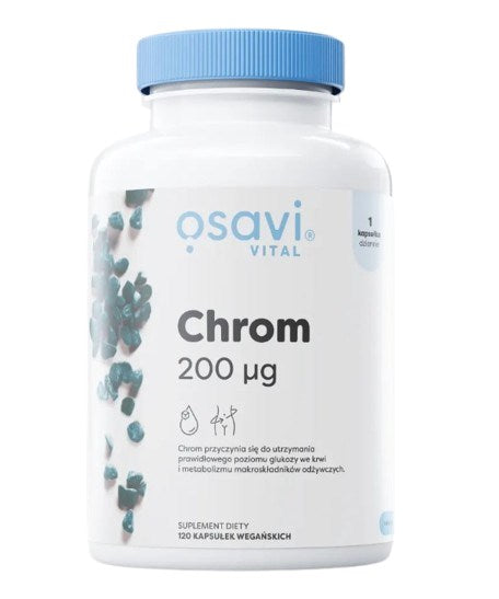 Osavi kroom 200 mcg 120 kapslit