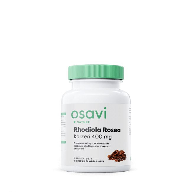 Osavi Roosilõhnaline kuldjuur 400 mg 120 kapslit