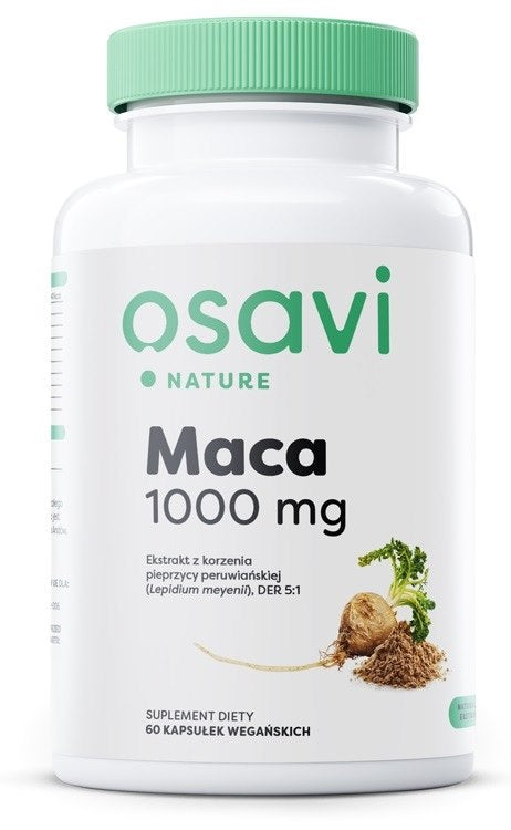 Osavi maka juure 5:1 ekstrakt 500 mg 60 kapslit