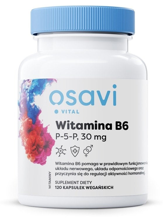 Osavi vitamiin B6 P-5-P 30 mg 120 kapslit