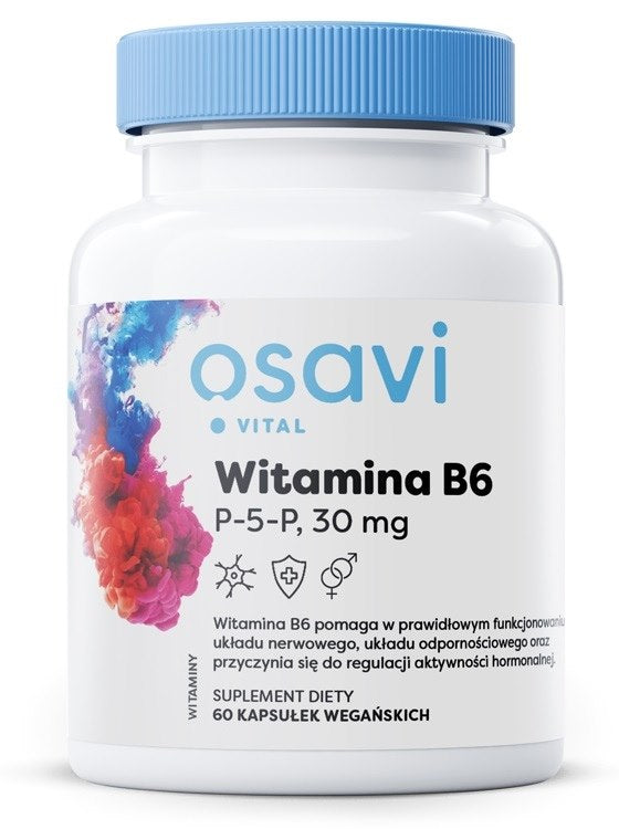 Osavi B6-vitamiin P-5-P 30 mg 60 kapslit
