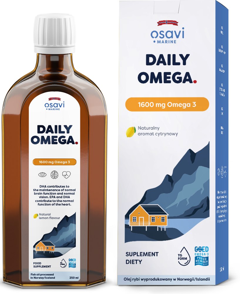 Osavi Daily Omega 1600 mg - sidrunimaitseline 250 ml