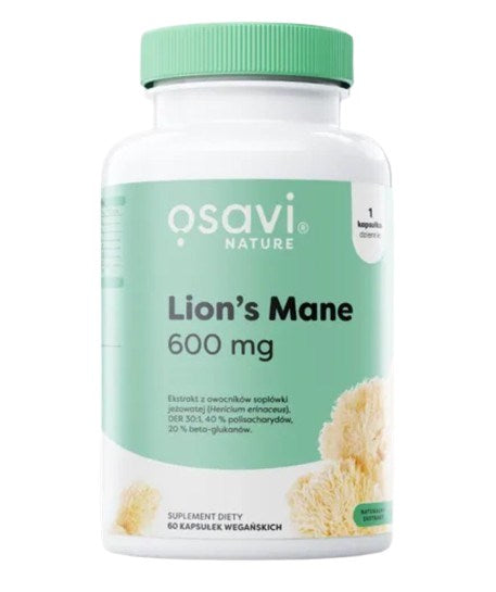 Osavi Lõvilakk 600 mg 60 kapslit