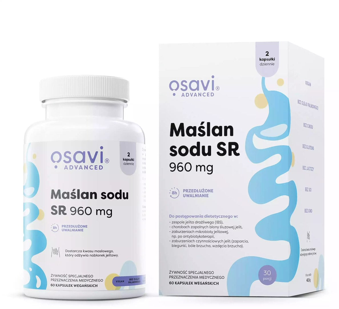 Osavi naatriumbutüraat SR 60 kapslit