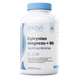 Osavi magneesiumtsitraat + B6 180 kapslit