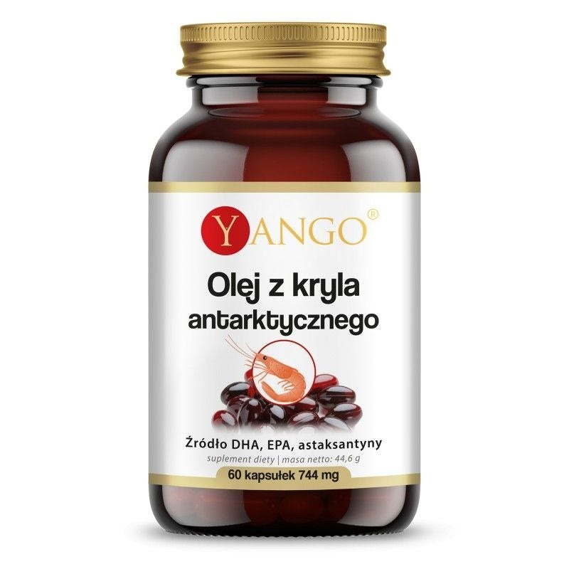 Yango Antarktika krilliõli 500 mg 60 kapslit