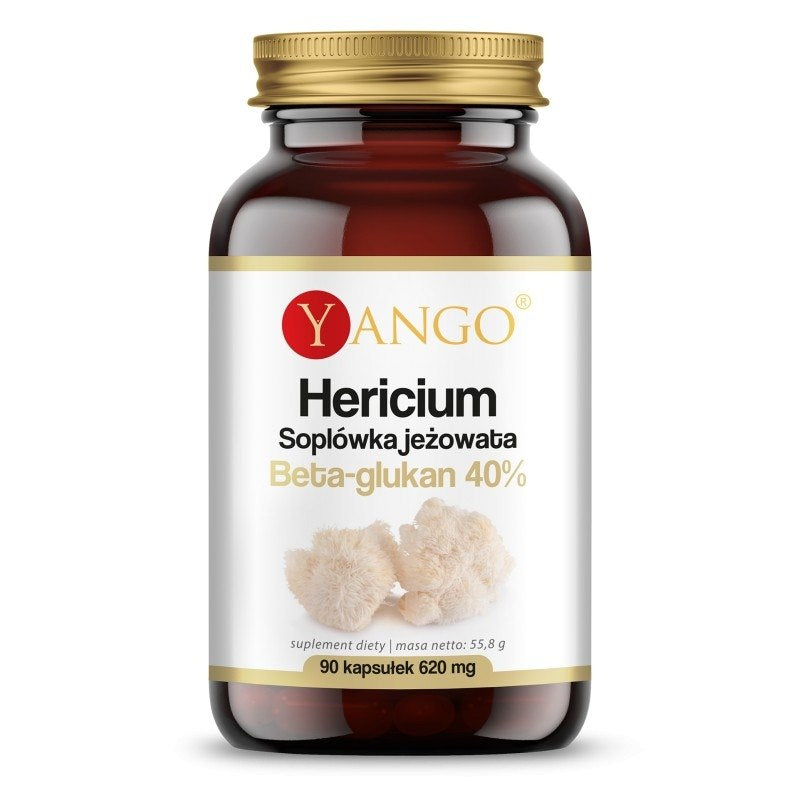 Yango Hericium – 40% beeta-glükaanide ekstrakt 90 kapslit