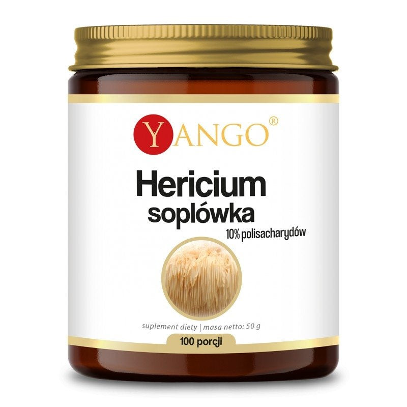 Yango Hericium Hedgehog seen – 10% polüsahhariidide ekstrakt 50 g