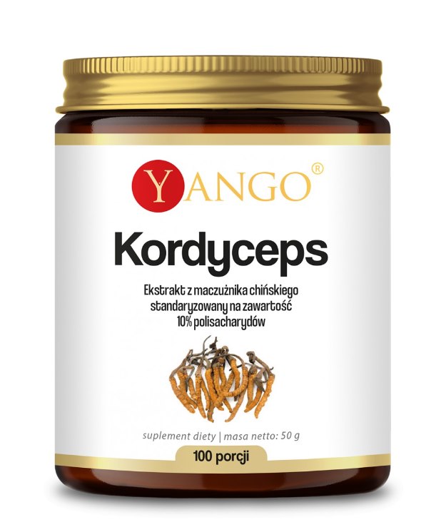 Yango korditseps – 10% polüsahhariidide ekstrakt 50 g