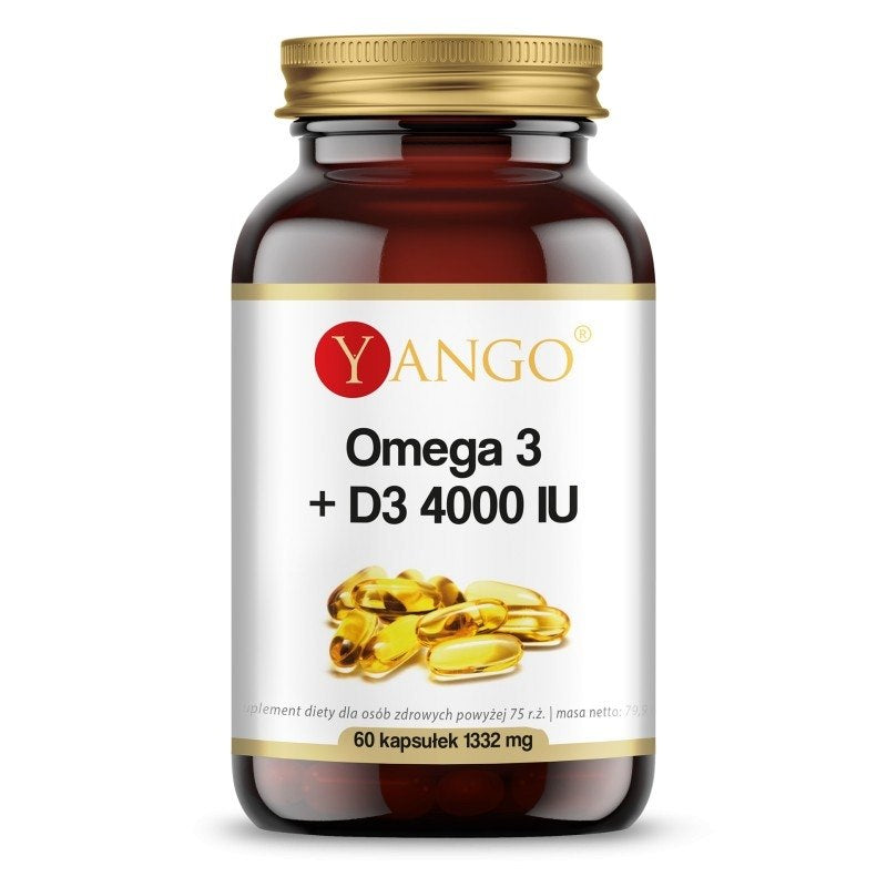 Yango Omega 3 + D3 4000 RÜ 60 kapslit