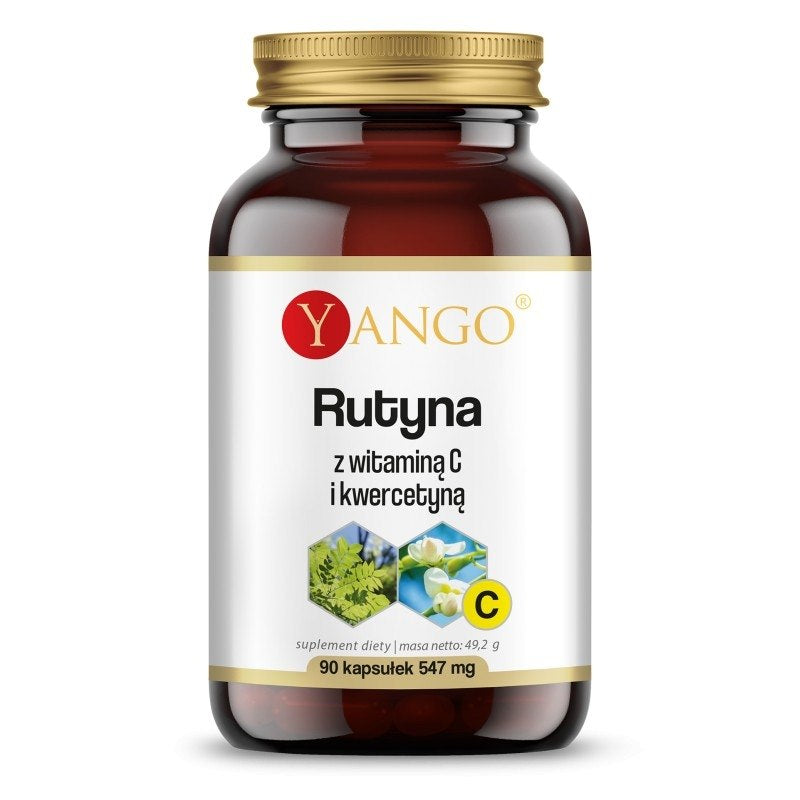 Yango rutiin C-vitamiini ja kvertsetiiniga 90 kapslit