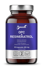 PANASEUS OPC + resveratrool 50 kapslit
