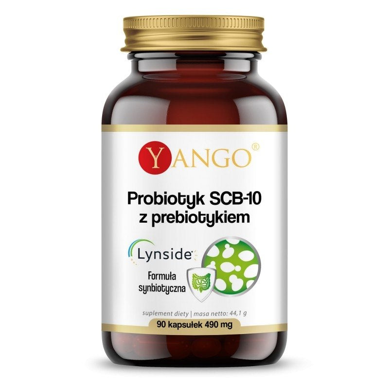 Yango Probiootikum SCB-10 koos prebiootikumidega 90 kaps.