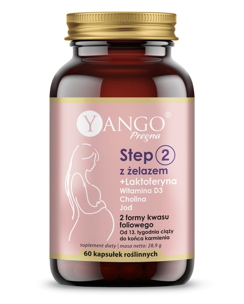 Yango Step 2 + Pregna raud 60 kapslit