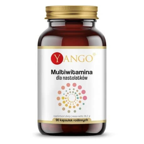 Yango multivitamiinid teismelistele, 90 kapslit