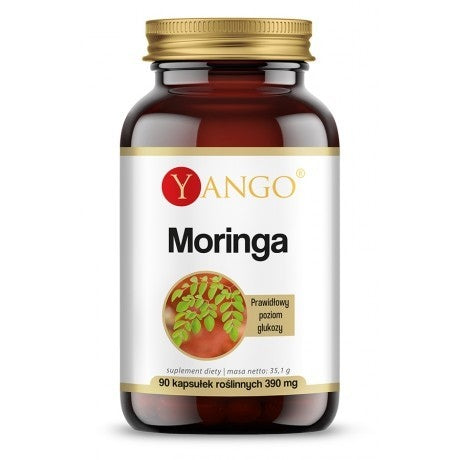 Yango Moringa lehtede pulber 90 kapslit