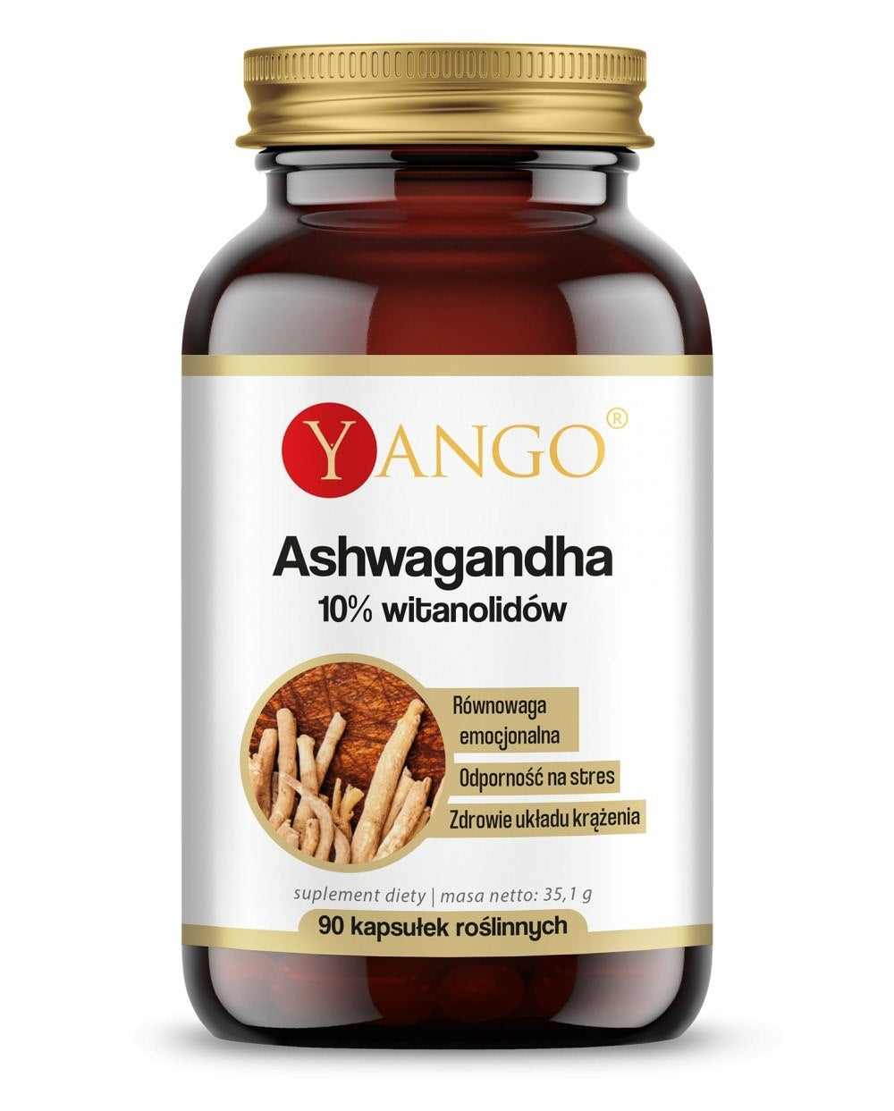 Yango Ashwagandha 10% vitanoliide 90 kapslit