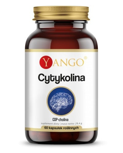 Yango Citicoline CDP-cholino 250 mg 60 kapsulių