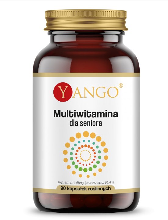 Yango multivitamiin seenioridele 90 kapslit