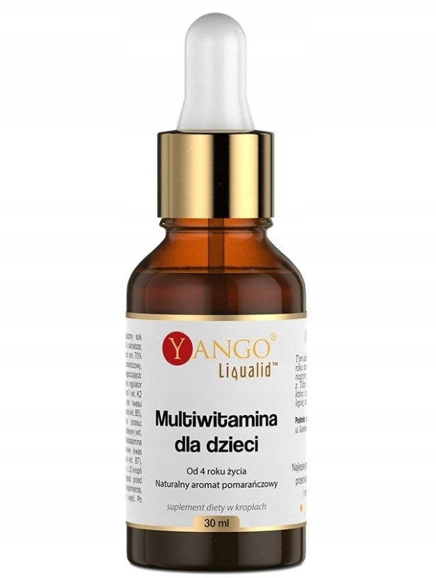 Yango laste multivitamiinid 30 ml