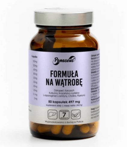 PANASEUS Liver Formula 50 kapslit