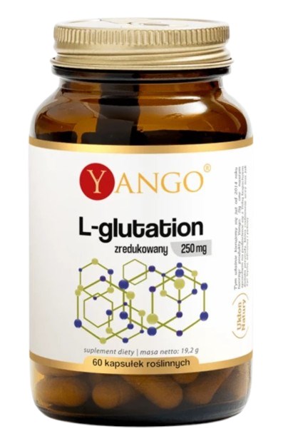 Yango L-glutationo redutseeritud sisaldus 60 kapslit
