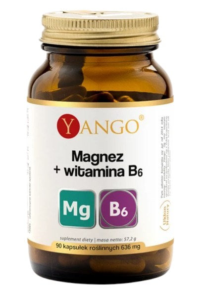 Yango magneesium + B6-vitamiin 90 kaps.