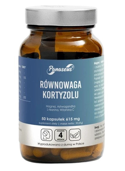 PANASEUS kortisooli tasakaal 50 kapslit