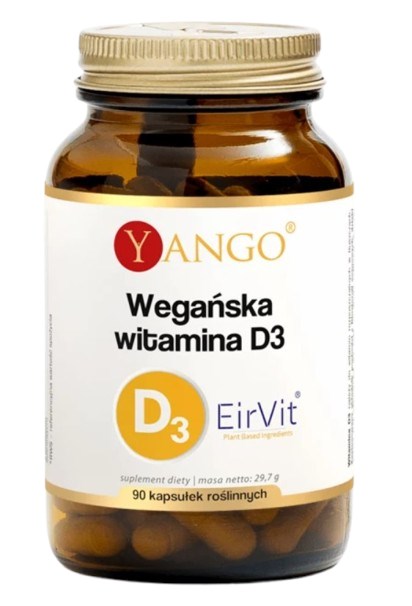 Yango Vegan D3 vitamiin 90 kaps.