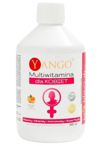 Yango multivitamiinid naistele 500 ml