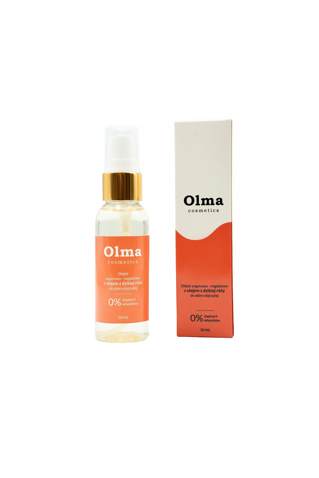OLMA COSMETICS Argaani- ja mandliõli kibuvitsaõliga – küpsele nahale 50 ml