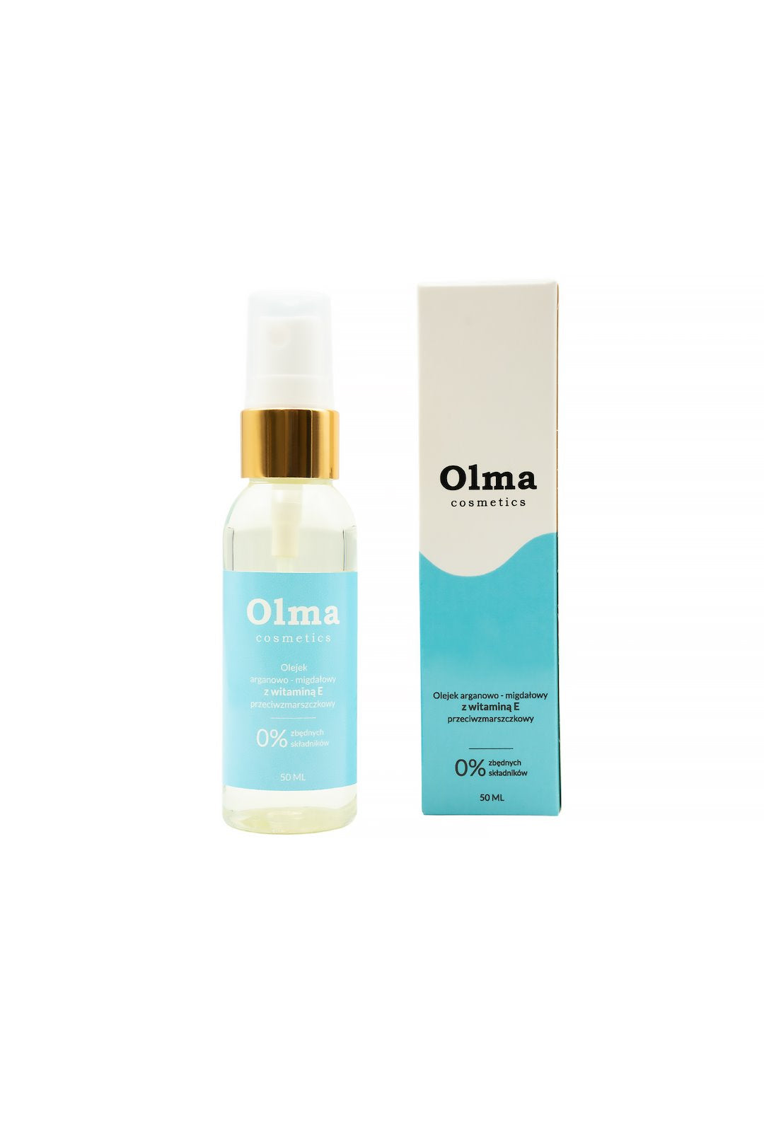 OLMA COSMETICS Argaania- ja mandliõli E-vitamiiniga – kortsudevastane 50 ml