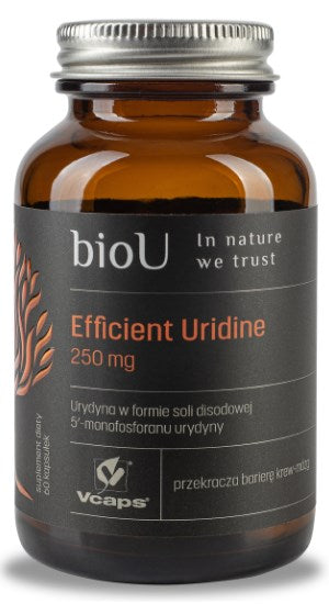 BIOU Uriga - Efektiivne uridiin 250 mg 60 kapslit